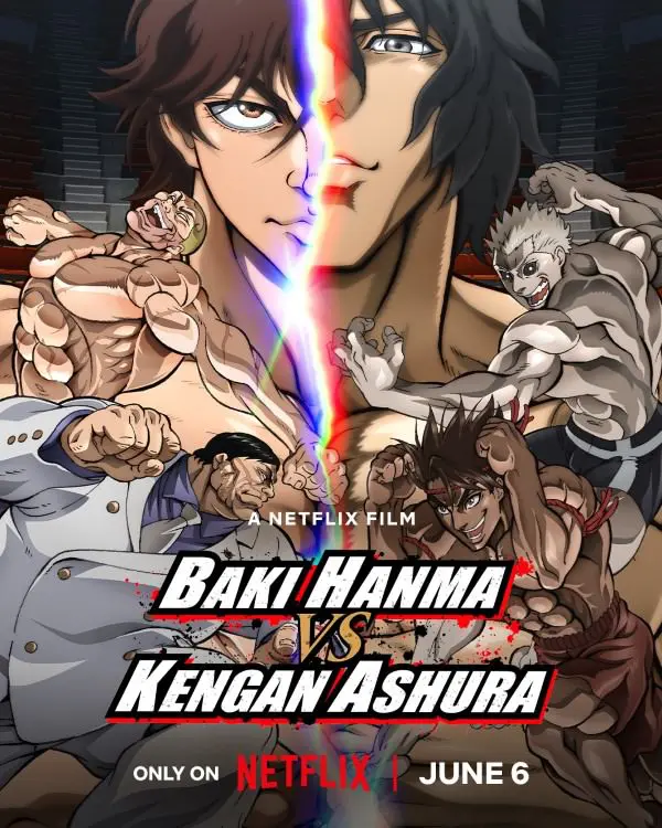 تماشای انیمه باکی هانما در برابر کنگان آشورا Hanma Baki vs. Kengan Ashura 2024