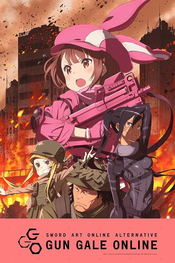 دانلود انیمه انیمه هنر شمشیرزنی آنلاین جایگزین: گان گیل آنلاین  Sword Art Online Alternative: Gun Gale Online II