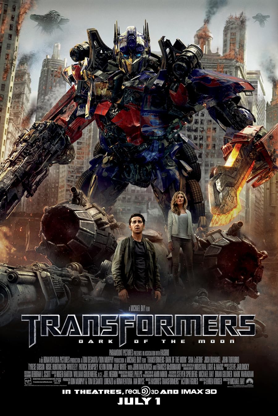 تماشای فیلم تبدیل‌شوندگان: نیمه تاریک ماه Transformers: Dark of the Moon 2011