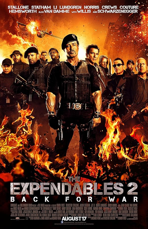 تماشای فیلم بی مصرف ها ۲ 2012 The Expendables 2 دوبله فارسی